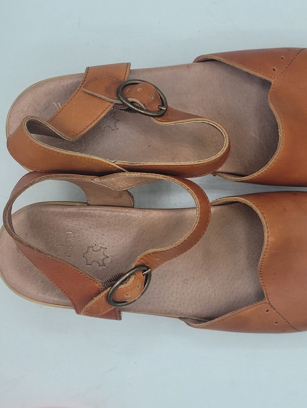 brown leather Dansko Maisie clog Size 41 US 10.5 / 11 - Picture 11 of 16